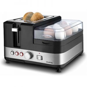 Gourmia GBF370 3 in 1 Breakfast Station Center