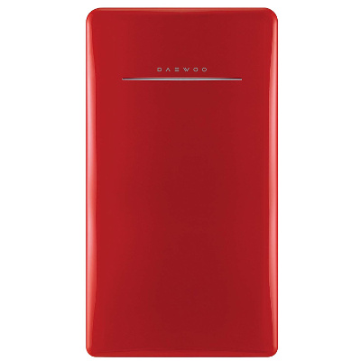 Daewoo red compact fridge