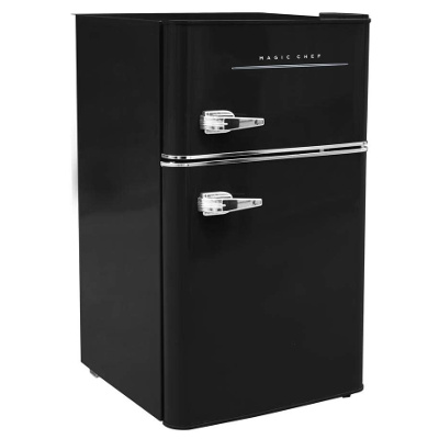 Magic Chef Retro Mini Fridge - Black