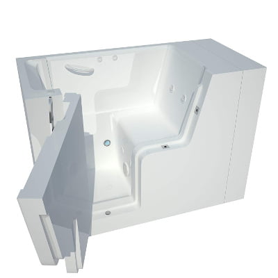 Meditub Wheelchair Accessible Hydrotherapy Walk-In Spa Bathtub