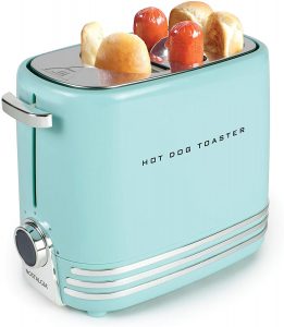Nostalgia Pop-up 2 Buns retro hot dog toaster