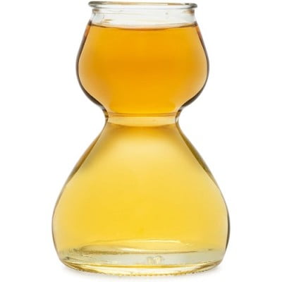 quaffer double bubble shot glass full with liquor 