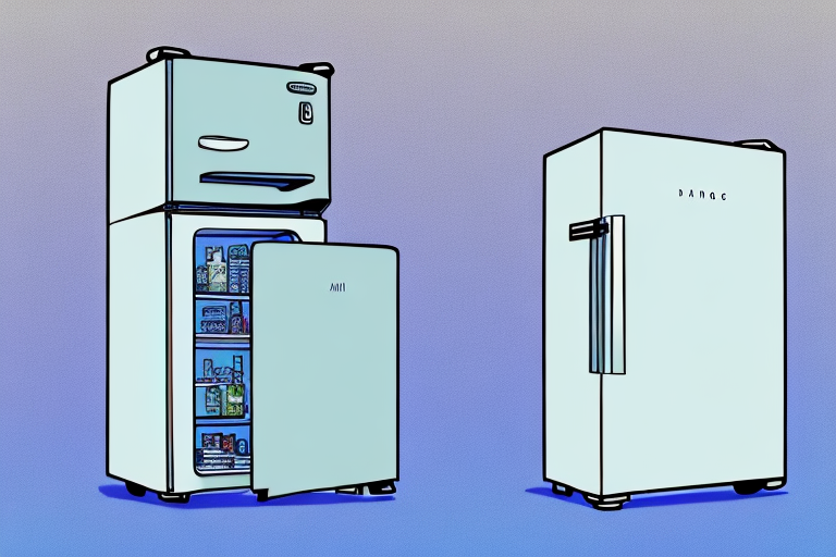 mini fridges art image